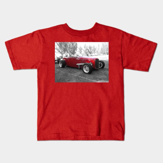 Hot Rod Deuce Coupe History Kids T-Shirt by Hot Rod America